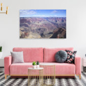 Grand Canyon Vista 5 Canvas Afdruk (Insitu (Woonkamer))