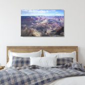 Grand Canyon Vista 6 Canvas Afdruk (Insitu (Slaapkamer))