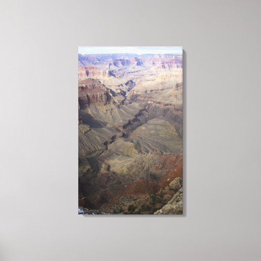 Grand Canyon Vista 8 Canvas Afdruk (Voorkant)