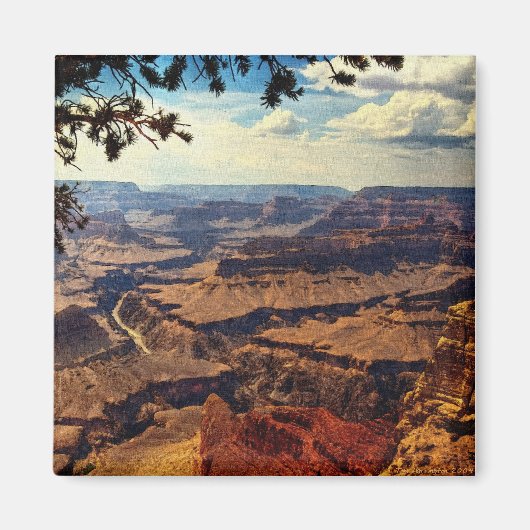 Grand Canyon Vista Magneet (Voorkant)