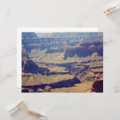 Grand Canyon Vistas Kaart (Voorkant / Achterkant in situ)