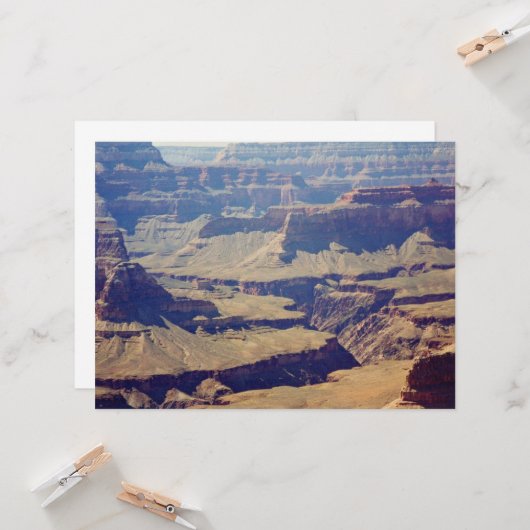 Grand Canyon Vistas Kaart (Voorkant / Achterkant in situ)