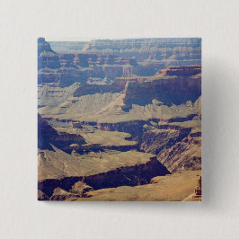 Grand Canyon Vistas Vierkante Button 5,1 Cm