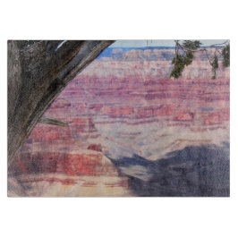 Grand Canyon voorbij de boom Snijplank