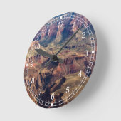 Grand Canyon Wall Clock Ronde Klok (Hoek)