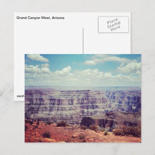 Grand Canyon West Briefkaart (Voorkant / Achterkant)