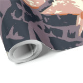 Grand Canyon Westerne grafische kunst Amerikaans Cadeaupapier (Rol Hoek)