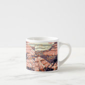 Grand Canyon Westerne grafische kunst Amerikaans Espresso Kop (Rechts)
