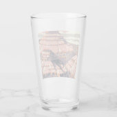 Grand Canyon Westerne grafische kunst Amerikaans Glas (Achterkant)