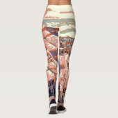 Grand Canyon Westerne grafische kunst Amerikaans Leggings (Achterkant)