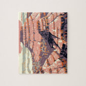 Grand Canyon Westerne grafische kunst Amerikaans Legpuzzel (Verticaal)