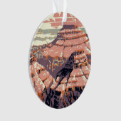Grand Canyon Westerne grafische kunst Amerikaans Ornament (voorkant)