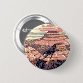 Grand Canyon Westerne grafische kunst Amerikaans Ronde Button 5,7 Cm (Voorkant /achterkant)