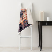 Grand Canyon Westerne grafische kunst Amerikaans Sherpa Deken (In situ)