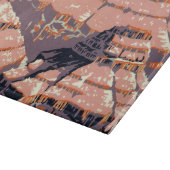 Grand Canyon Westerne grafische kunst Amerikaans Snijplank (Hoek)