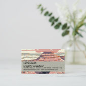 Grand Canyon Westerne grafische kunst Amerikaans Visitekaartje (Staand voorkant)