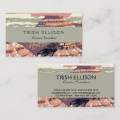 Grand Canyon Westerne grafische kunst Amerikaans Visitekaartje (Voorkant / Achterkant)