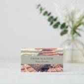 Grand Canyon Westerne grafische kunst Amerikaans Visitekaartje (Staand voorkant)