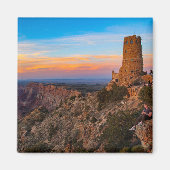 Grand Canyon-woestijntoren Magneet (Voorkant)
