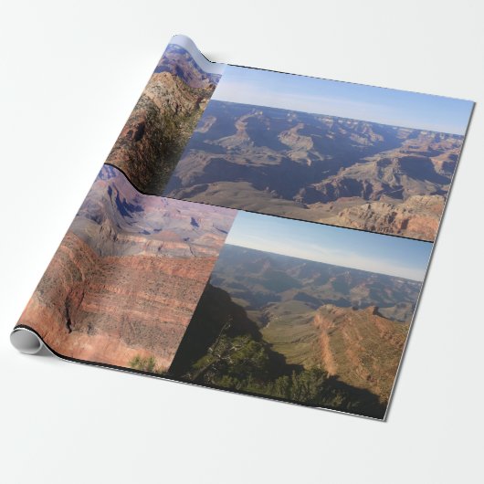 Grand Canyon Wrapping Paper Cadeaupapier (Uitgerold)