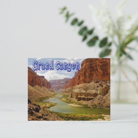 Grand Canyon, Yaki Point, Arizona USA Briefkaart (Staand voorkant)