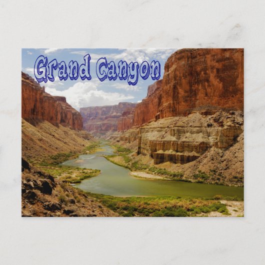 Grand Canyon, Yaki Point, Arizona USA Briefkaart (Voorkant)