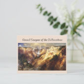 Grand Canyon - Yellowstone door Thomas Moran Briefkaart (Staand voorkant)