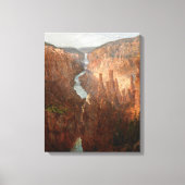 Grand Canyon, Yellowstone rivier, Wyoming Canvas Afdruk (Voorkant)