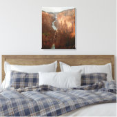 Grand Canyon, Yellowstone rivier, Wyoming Canvas Afdruk (Insitu (Slaapkamer))