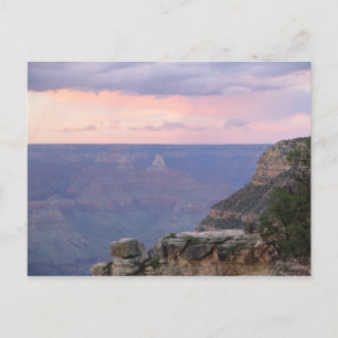 Grand Canyon zonsondergang Briefkaart