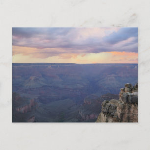 Grand Canyon zonsondergang Briefkaart