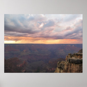 Grand Canyon zonsondergang Poster