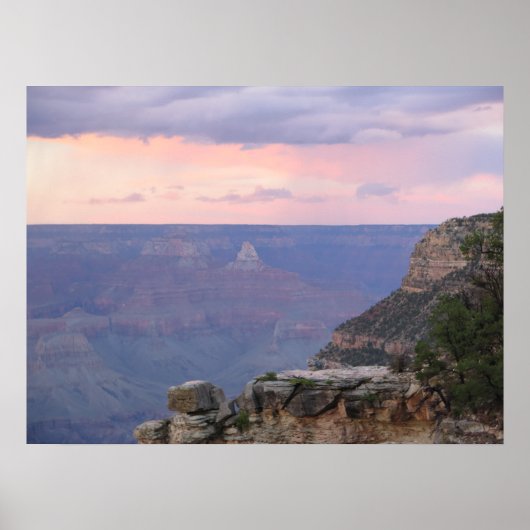 Grand Canyon zonsondergang Poster (Voorkant)
