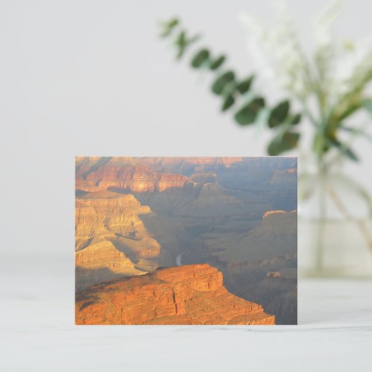 Grand Canyon zonsopgang Briefkaart (Staand voorkant)