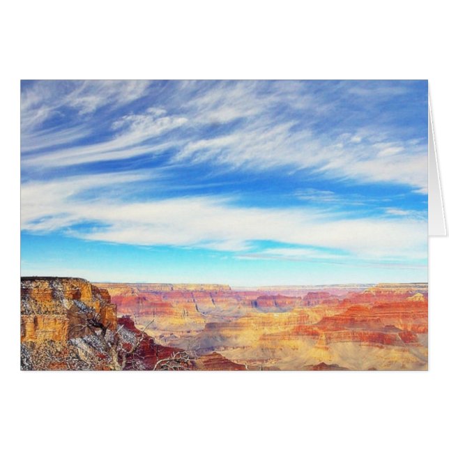 Grand Canyons Arizona Clouds (Voorkant Horizontaal)