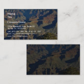 Grand Canyons Overzien Visitekaartje (Voorkant / Achterkant)