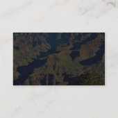 Grand Canyons Overzien Visitekaartje (Achterkant)