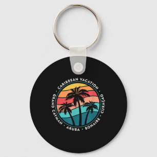 Grand Cayman ABC-eilanden Caribische cruise vakant Sleutelhanger