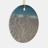 Grand Cayman Beach Keramisch Ornament (Rechts)