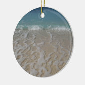 Grand Cayman Beach Keramisch Ornament (Links)