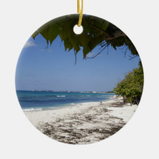 Grand Cayman Beach Keramisch Ornament