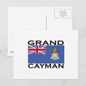 Grand Cayman Briefkaart (Voorkant / Achterkant)