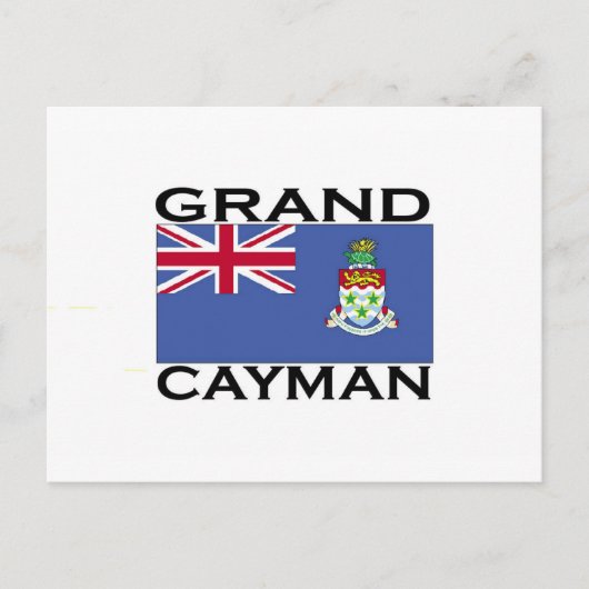 Grand Cayman Briefkaart (Voorkant)
