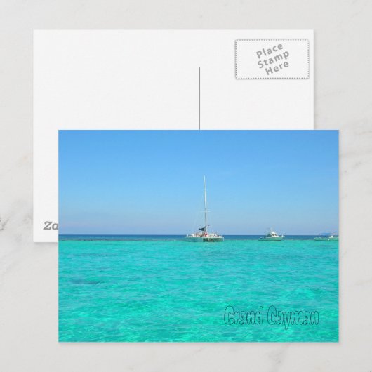 Grand Cayman Briefkaart (Voorkant / Achterkant)