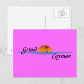 Grand Cayman Briefkaart (Voorkant / Achterkant)