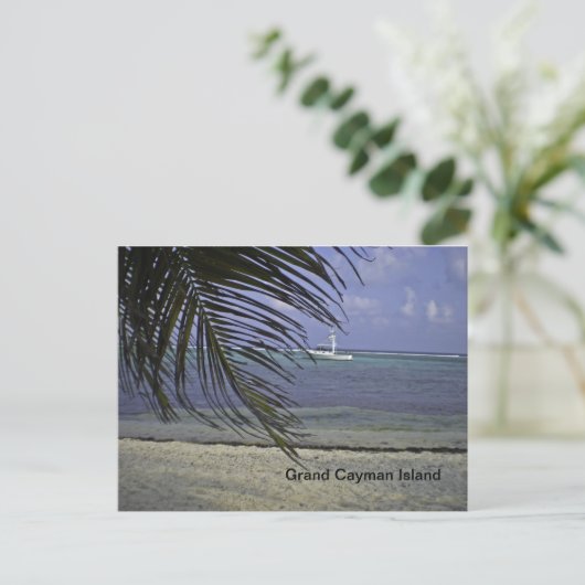 Grand Cayman Briefkaart (Staand voorkant)