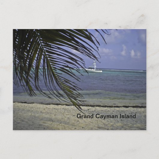 Grand Cayman Briefkaart (Voorkant)