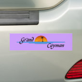 Grand Cayman Bumpersticker (Op auto)