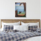 Grand Cayman Canvas Afdruk (Insitu (Slaapkamer))