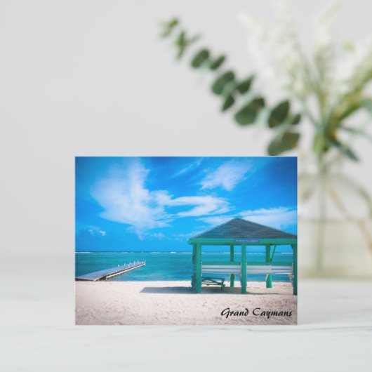 Grand Cayman East Side Briefkaart (Staand voorkant)